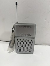 Vintage Realistic 12-151 A Pocket Weather Radio Shack Crystal Controlled Works!!