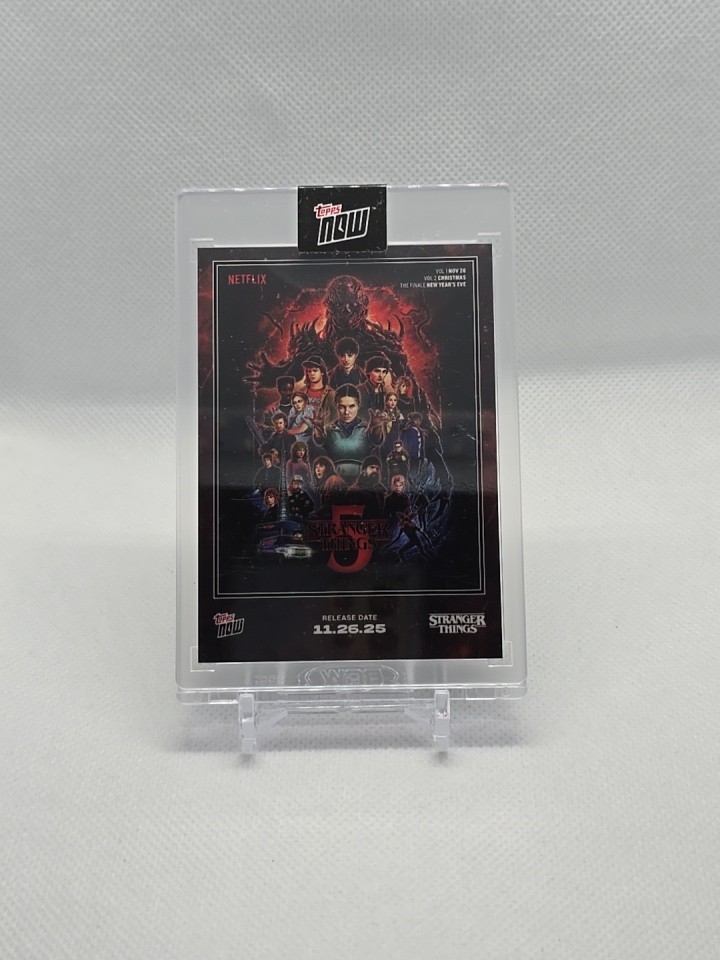 2025 / 2026 Topps NOW - Stranger Things - Season 5 - No. STRA