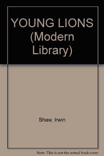 YOUNG LIONS (MODERN LIBRARY) By Irwin Shaw - Hardcover *Excellent Condition*