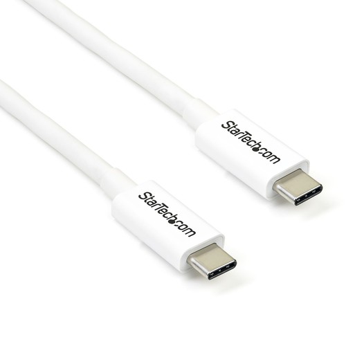 StarTech-New-TBLT3MM2MW _ 6.6FT (2M) PASSIVE THUNDERBOLT 3 CABLE - DEL