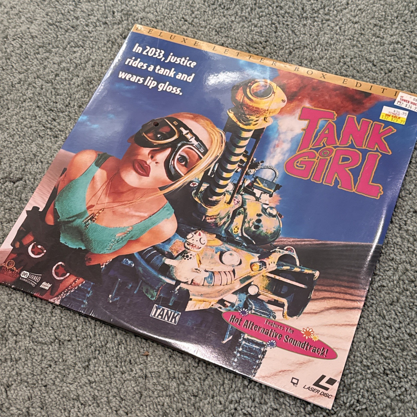 Tank Girl 1995 Sealed Laserdisc New MGM UA Lori Petty Ice-T Cult Classic