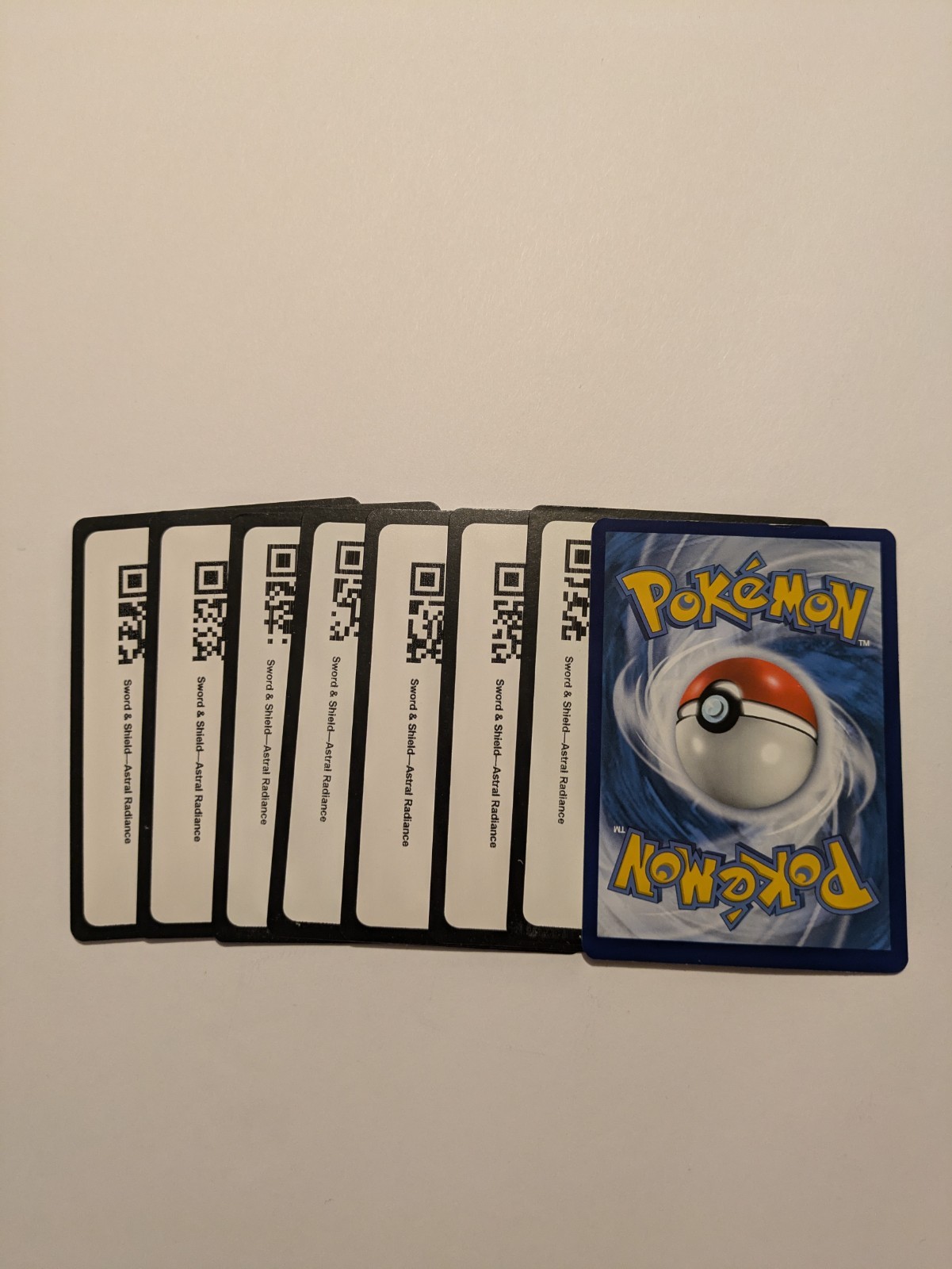 50 Astral Radiance Code Cards Unused Pokemon TCG Online Digital Delivery