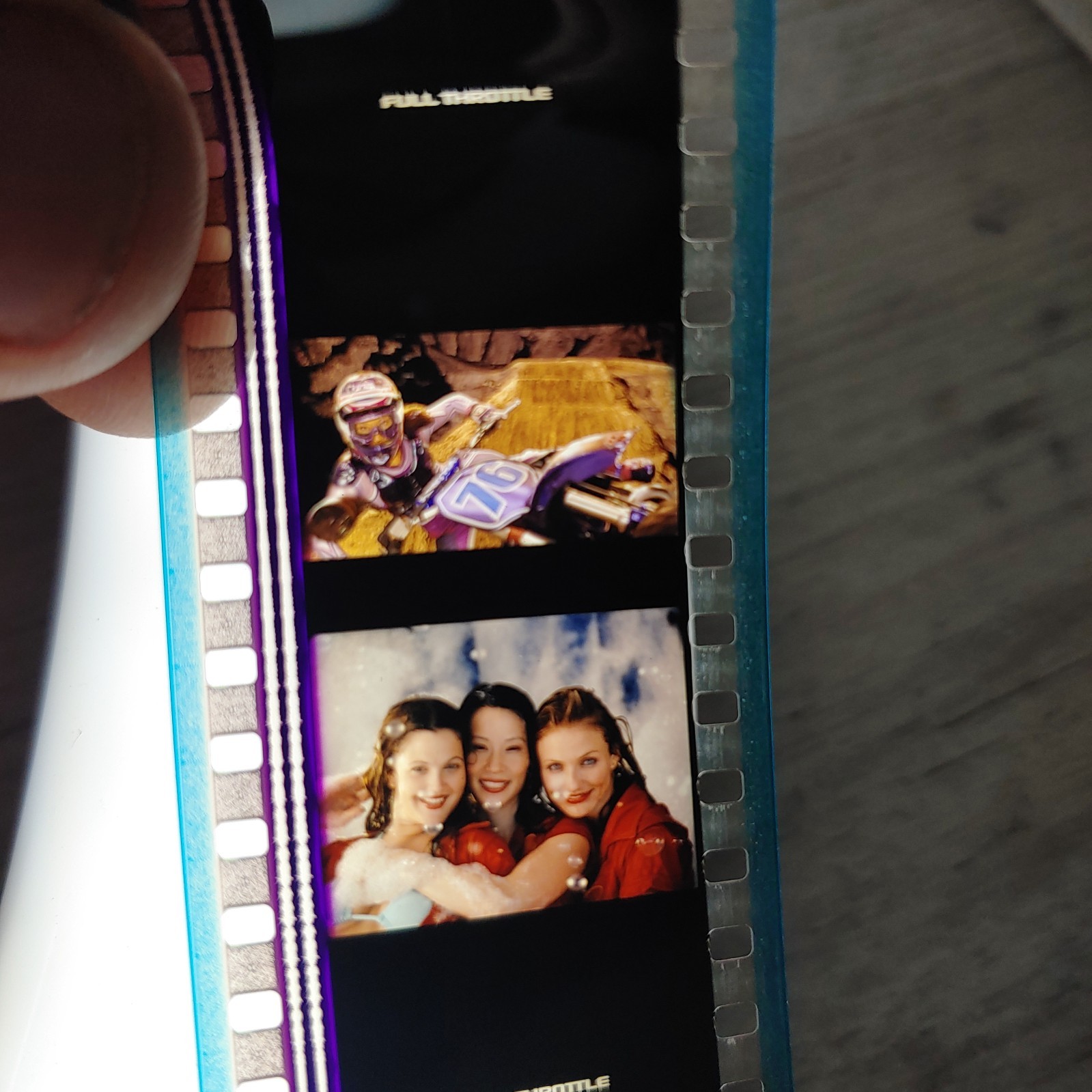 🎞️ 35MM TRAILER Film Charlie’s Full Throttle 35mm Film Reel Colour Movie Strip