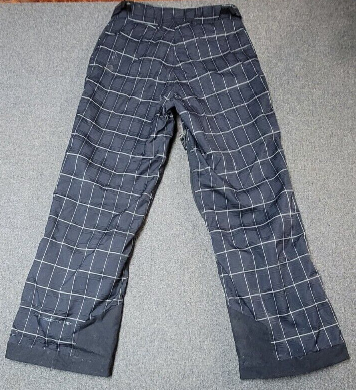 Obermeyer Snow Board Pants Mens S  Style 05215 Black Checked