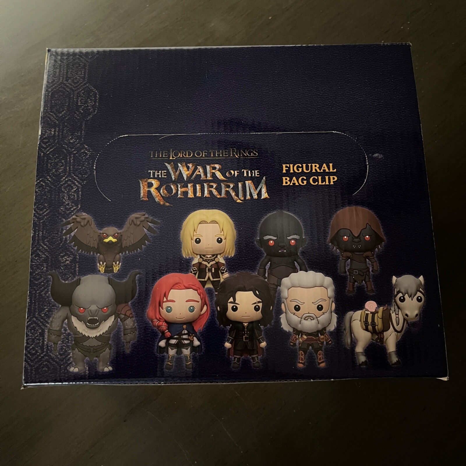 Lord of the Rings (The War of the Rohirrim) Figural Bag Clips full case of 24