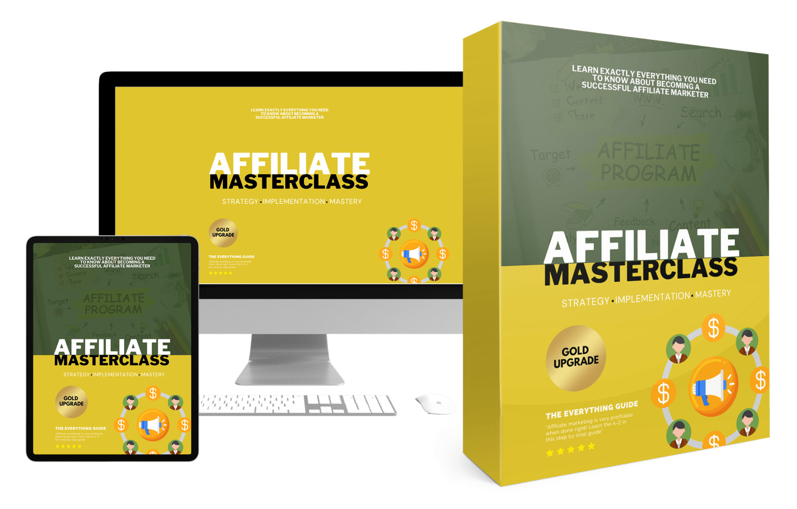 AFFILIATE MASTERCLASS Marketing Success Video Upgrade Package  High Profits (CD)
