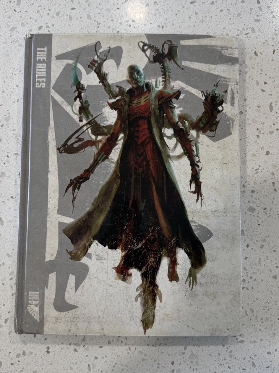 Warhammer 40,000 The Rules Hardcover Book Games Workshop Ltd 2014 Warhammer 40K