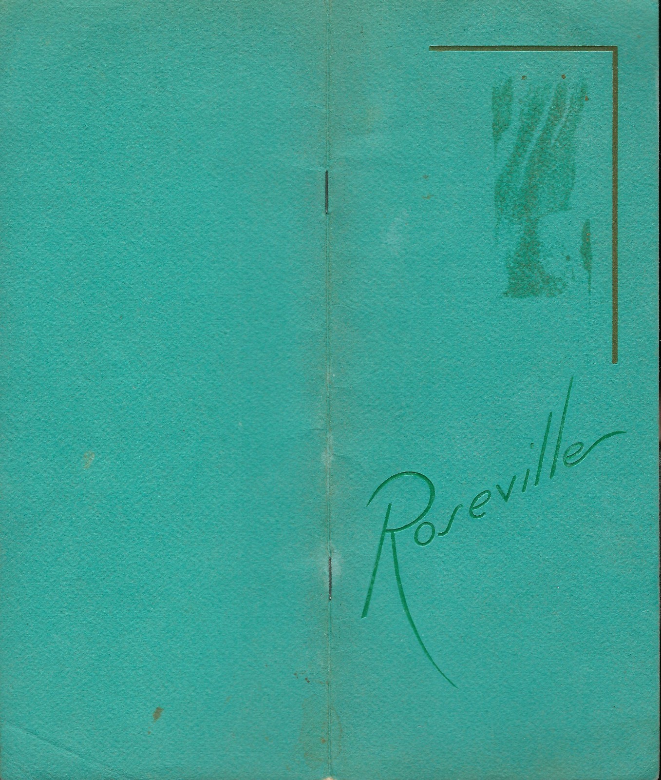 Roseville Pottery Catalog 1931 Edition Zanesville Ohio