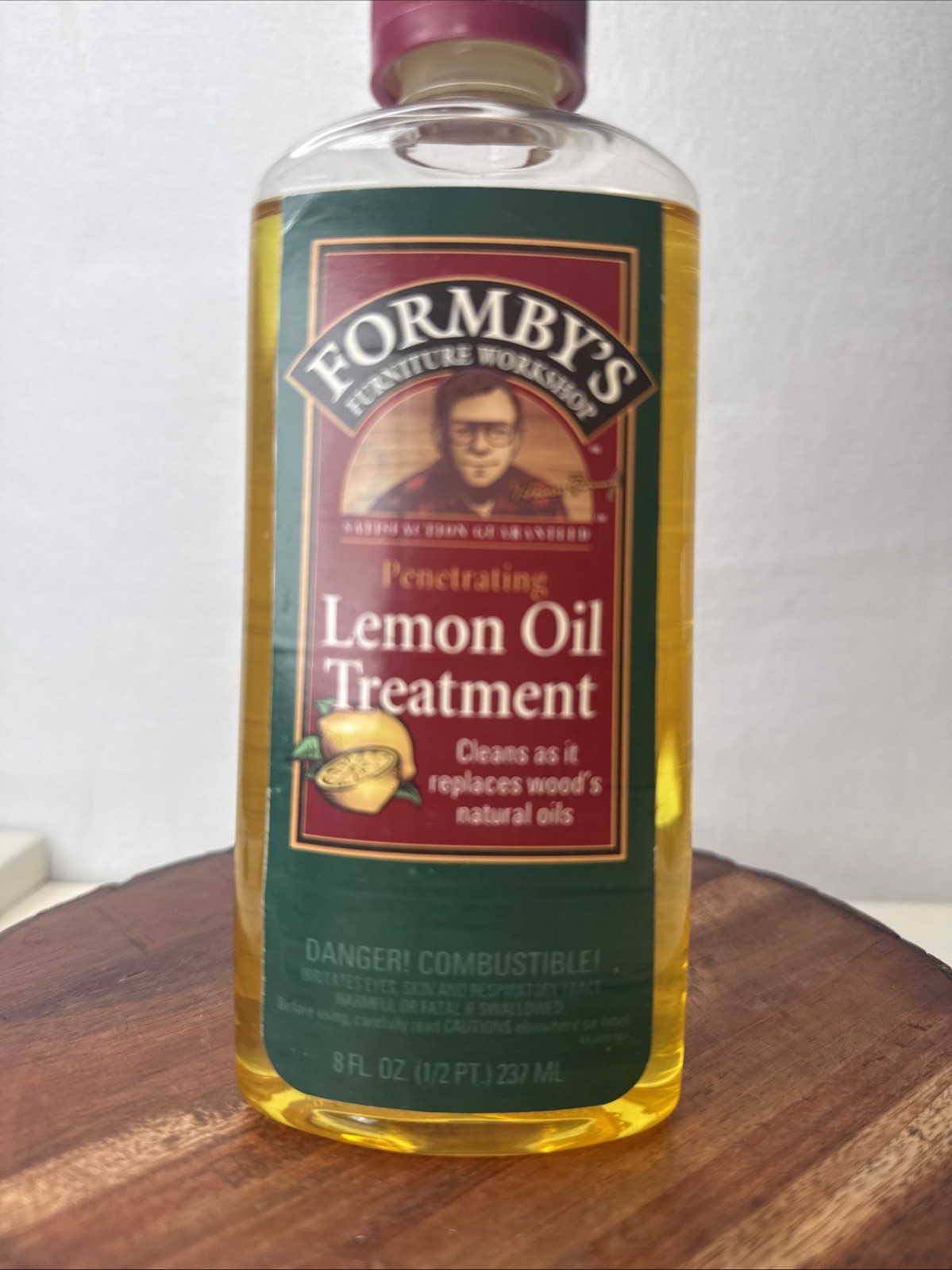 Formby’s Penetrating Lemon Oil Wood Furniture Treatment 8oz