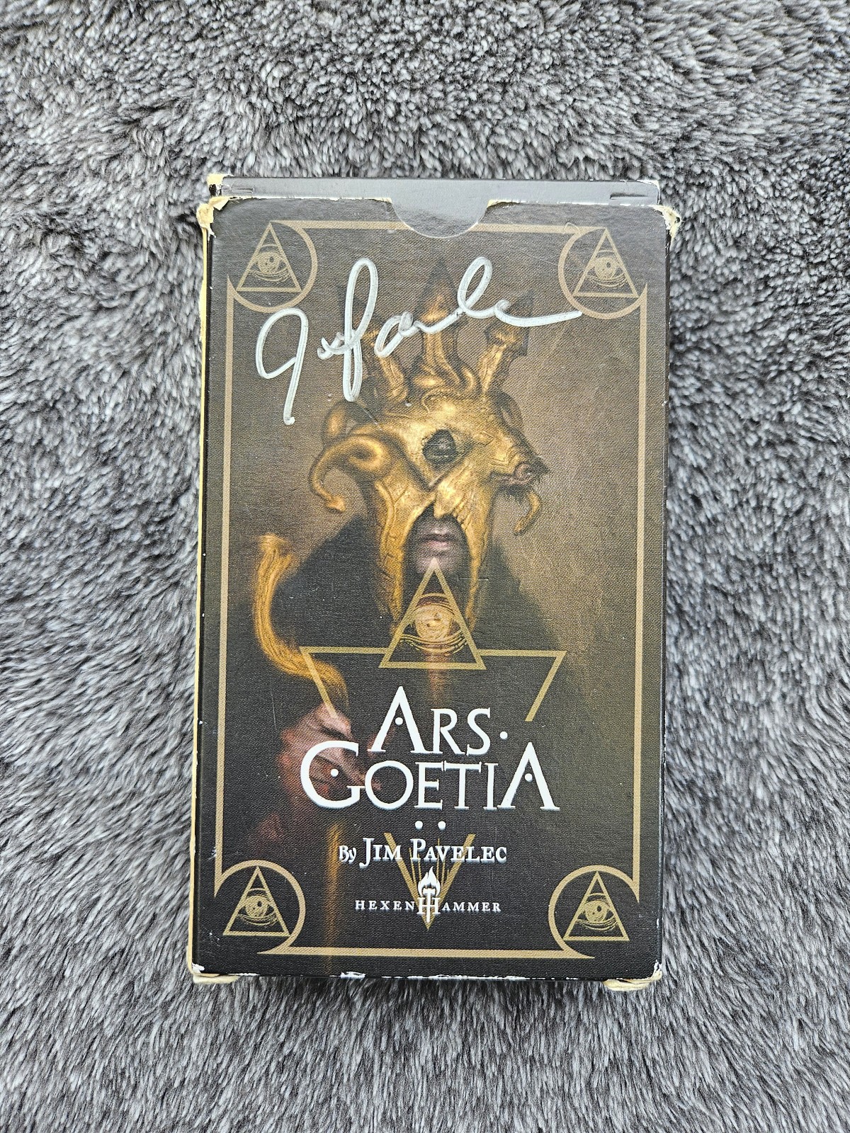 Signed Ars Goetia Deluxe Tarot Deck