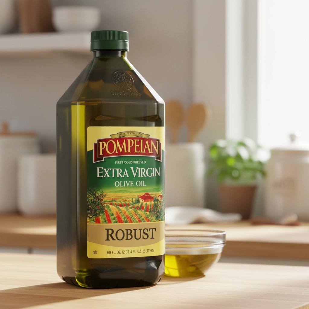 Robust Extra Virgin Olive Oil - First Cold Pressed, 68 Fl Oz, GMO & Gluten Free