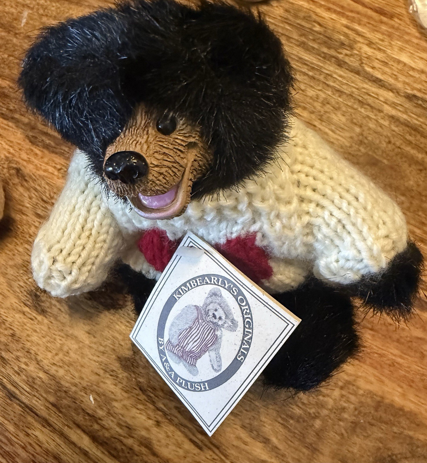 A&A Plush Mini Timmy Bear Stuffed Animal Plush Toy Black