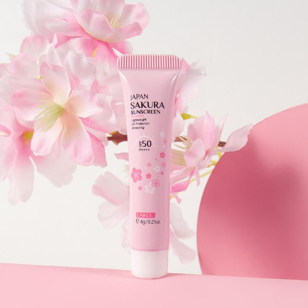 Japanese Blossom Sunscreen, UV Isolation, Hydration and A1I1 Moisturizing P0S9