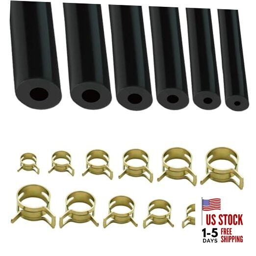 Silicone Vacuum Hose Automotive, size 1/8" 5/32" 3/16" 1/4" 5/16" 3/8", 
