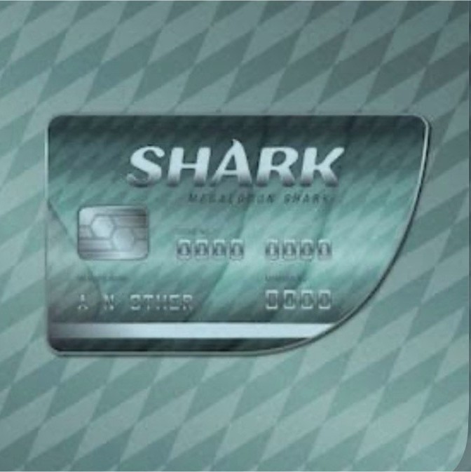 Rockstar Games Megalodon Shark $10M Gaming Card PC PlayStation Xbox