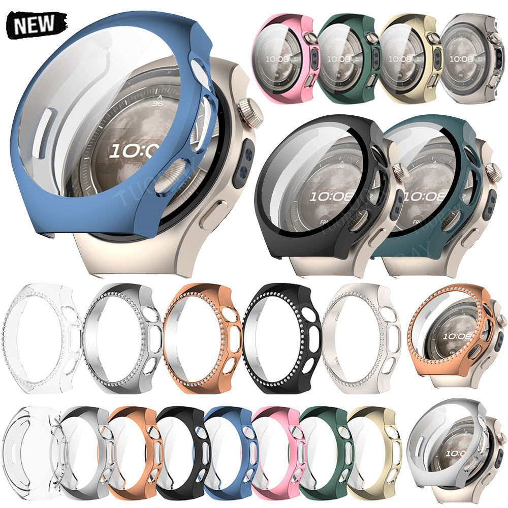 TPU/PC Watch Case Protector Cover Bumper For Huawei Watch 5 42/46mm Replacement
