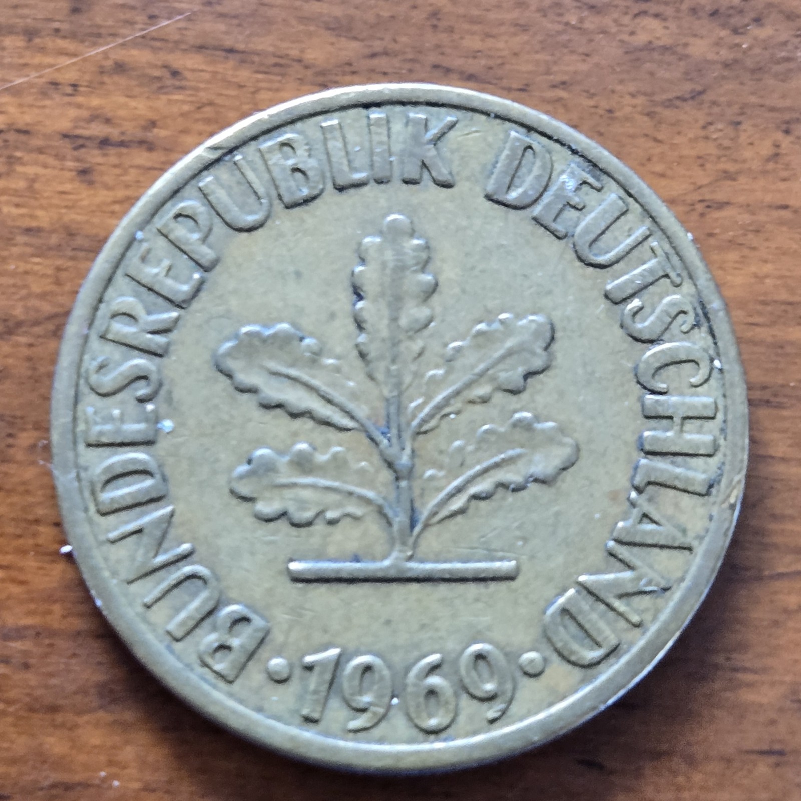 1969 GERMANY 10 PFENNIG       ****FREE COMBINED SHIPPING*****