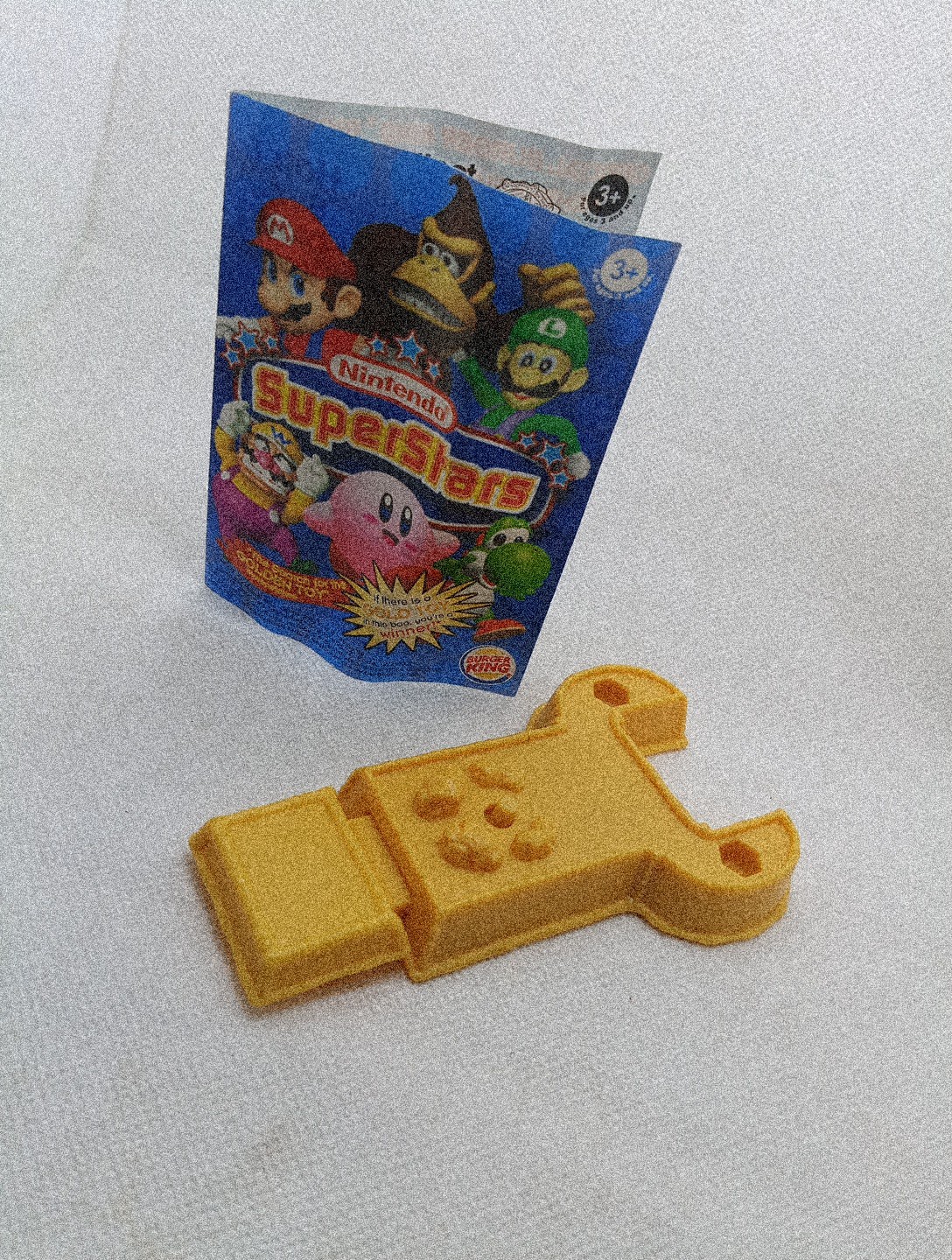 World Of Nintendo Superstars Diddy Kong Launcher ONLY+ Toy Insert (2002)