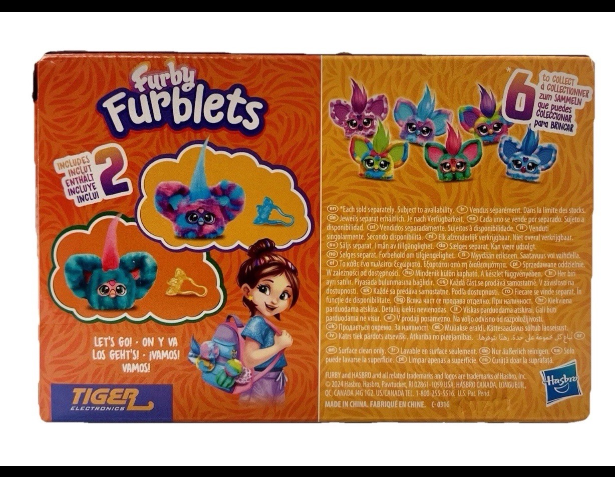 Furby Furblets Pack of 2 LUV-LEE MELO-NEE