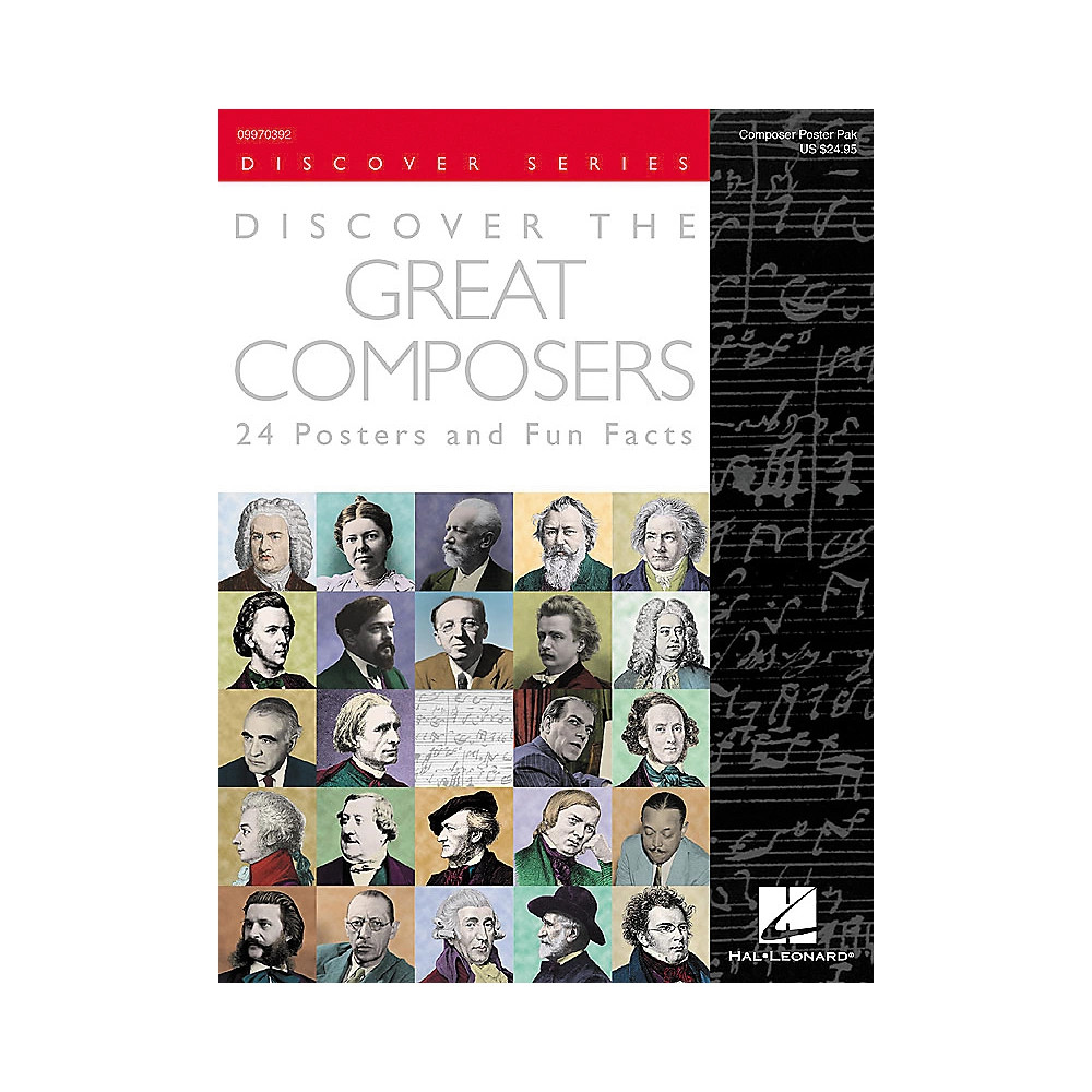 Hal Leonard Discover the Great Composers Posters