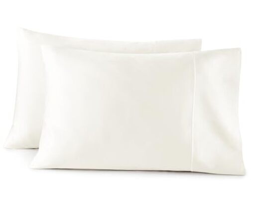 100% Organic Cotton Pillow Cases Size Set of 2-100% Cotton Standard Natural