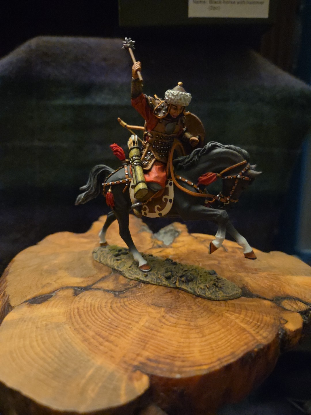 Team Miniatures MGL6010 Mongol w/ War Hammer