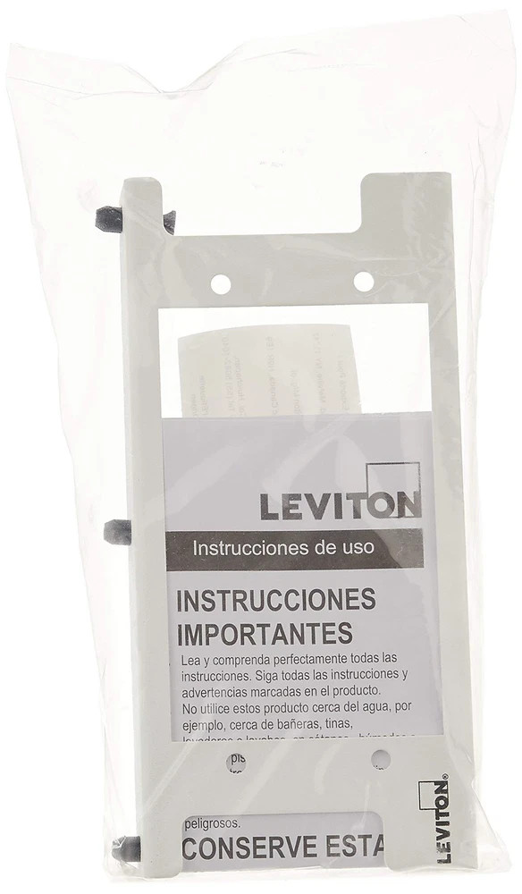 Leviton Multimedia Adapter Bracket Structured Media Center Horizontal Verti