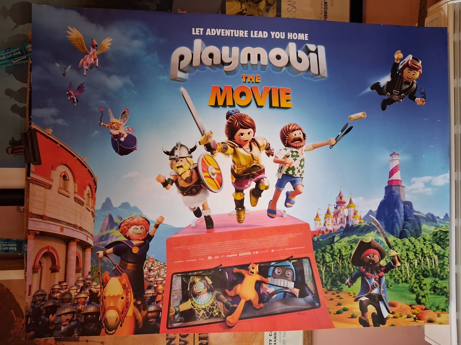 Playmobil the Movie - Quad Cinema Poster