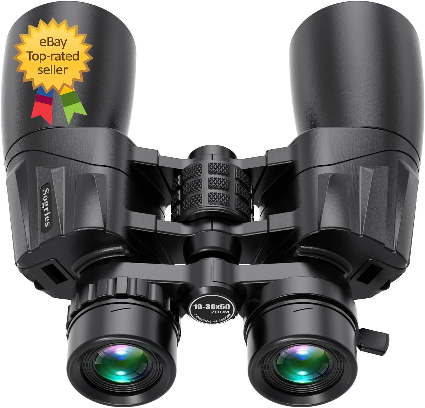 10-30X50 Zoom Binoculars for Adults High Powered Military Binoculars for Bird Wa