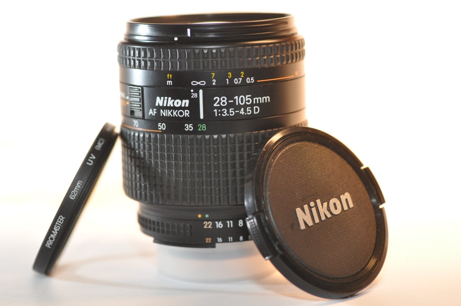 Nikon AF Zoom Nikkor 28-105mm f/3.5-4.5 D macro FX lens for N80 F5 DF D850 D750