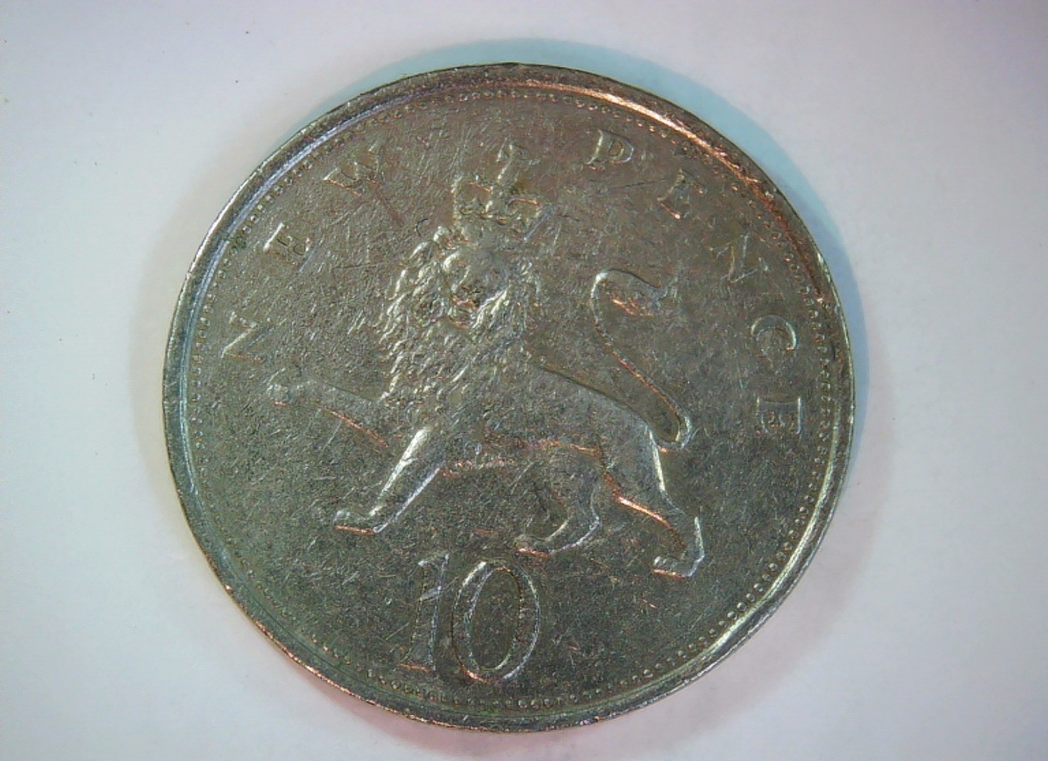Netherlands 1976 10 Cents Juliana 10 cents (lion) Coin