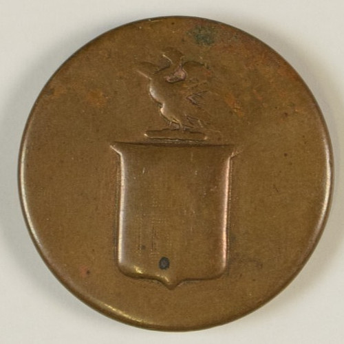 1850s Eagle on Shield Crest RMDC Backmark Uniform Button N8A