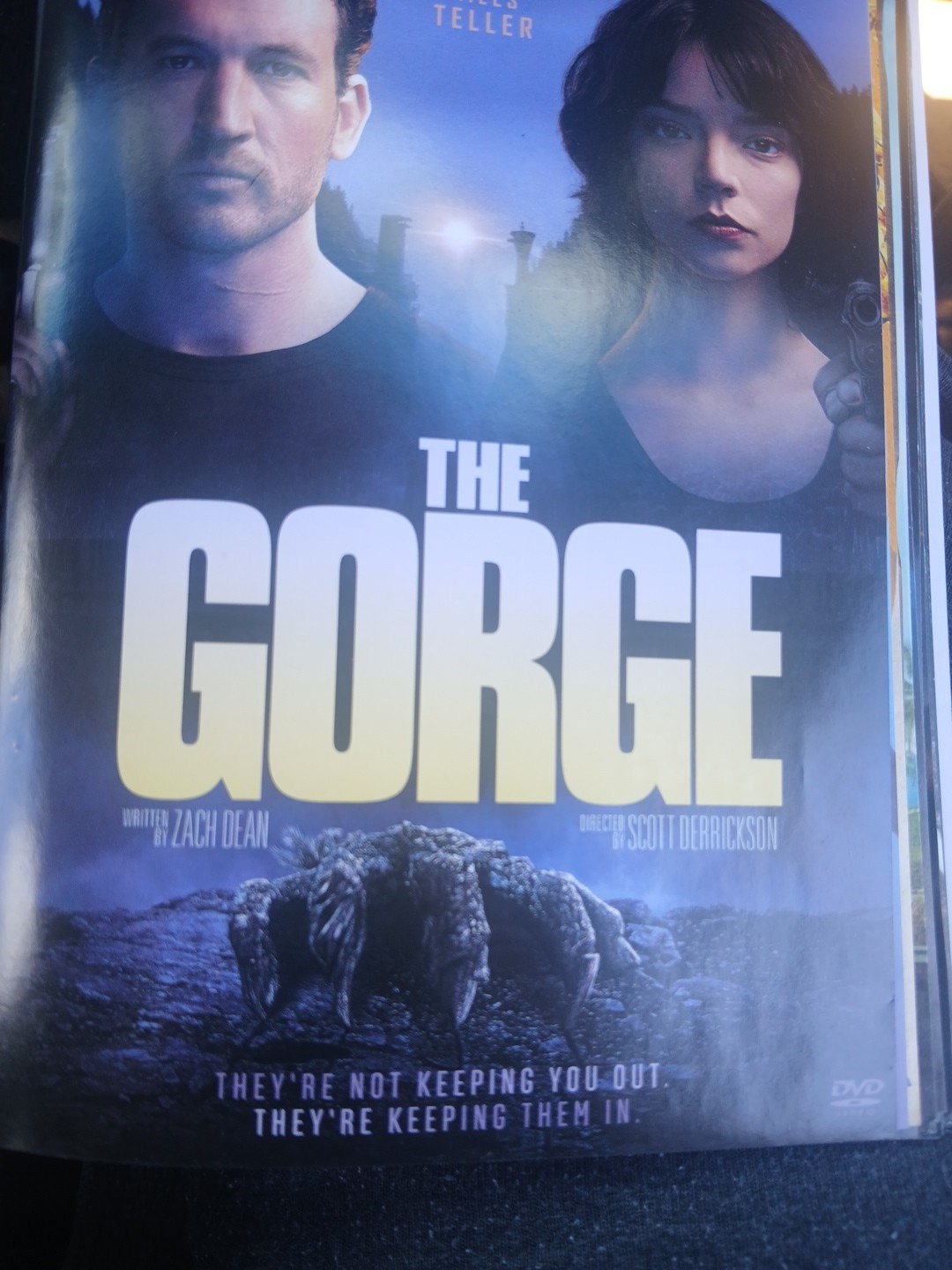 DVD The Gorge (2025) NEW Movie Film Adventure Full HD All Region Free Shipping