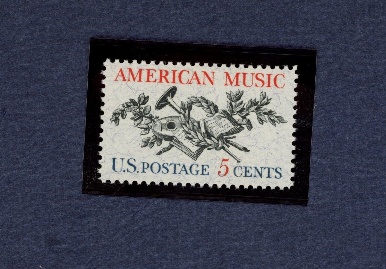 US Scott # 1252 1964 5c American Music MNH
