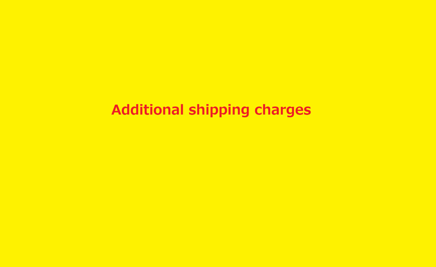 FedEx Additional shipping charge