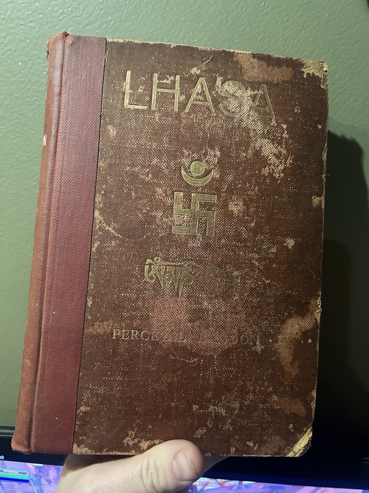 LHASA An Account of the Country and People of Central Tibet and 1905 Vol  2 Only