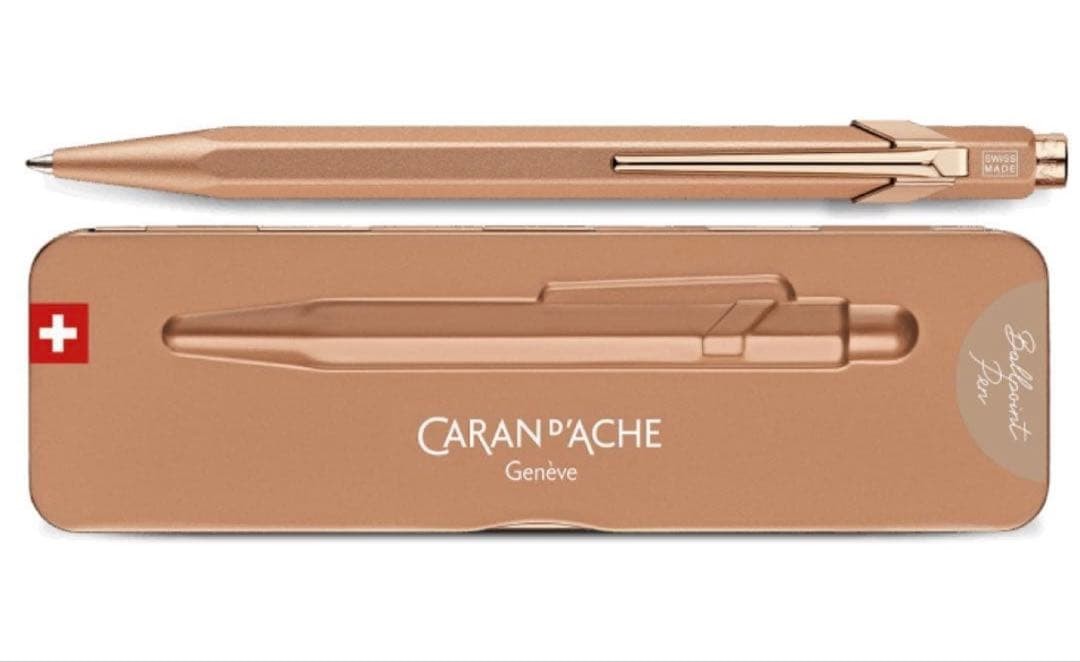 Carand'Ache 849 Brut Rose Ballpoint Pen