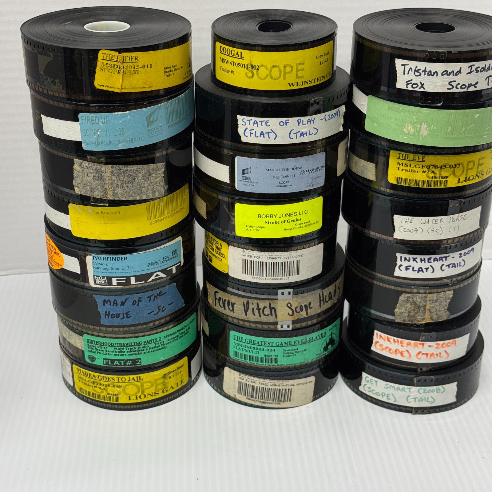 Lot of 24 35mm Film Theatrical Movie Theater Preview Trailers - R9
