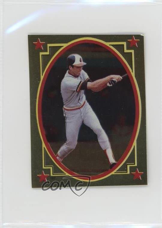 1984 Topps Album Stickers Cal Ripken Jr #197 HOF g2x
