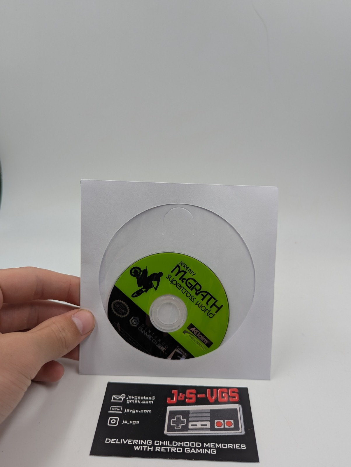 Jeremy McGrath Supercross World Nintendo GameCube GameCube Nintendo Disc Only