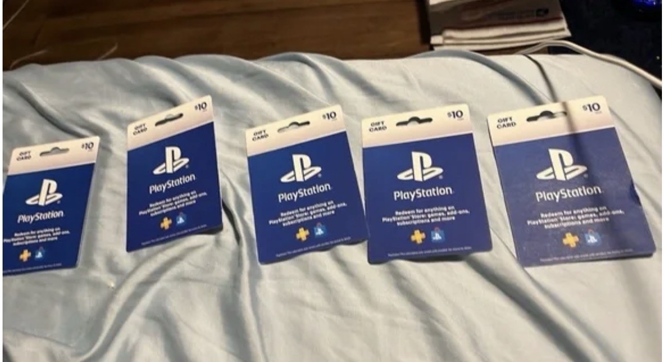 Ps Gift Card Digital Download for PlayStation 5 Compatible