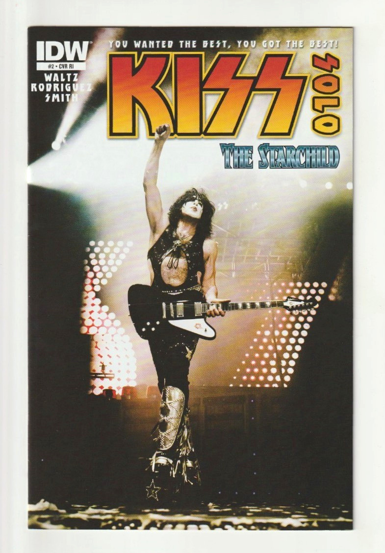 Kiss Solo Demon (2013) #2 - Tom Waltz 1:10 Variant - IDW