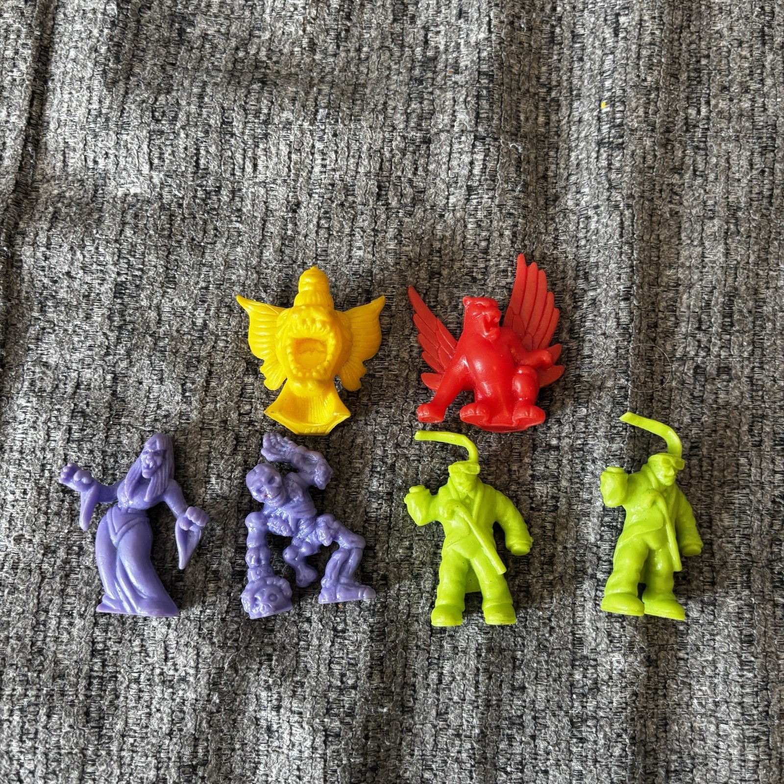 Lot Of 6 Monster in My Pocket Series 1, 2 Haniver Vampiress Invisible Man Bundle