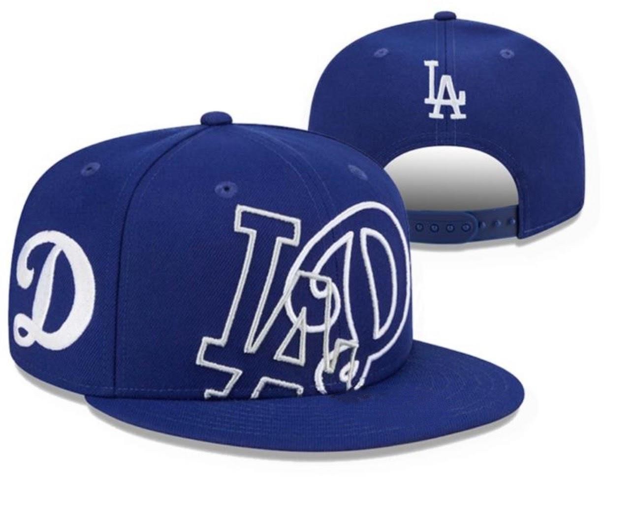 Los Angeles Dodgers Snapback Hat Blue Adjustable Flat Bill MLB Cap
