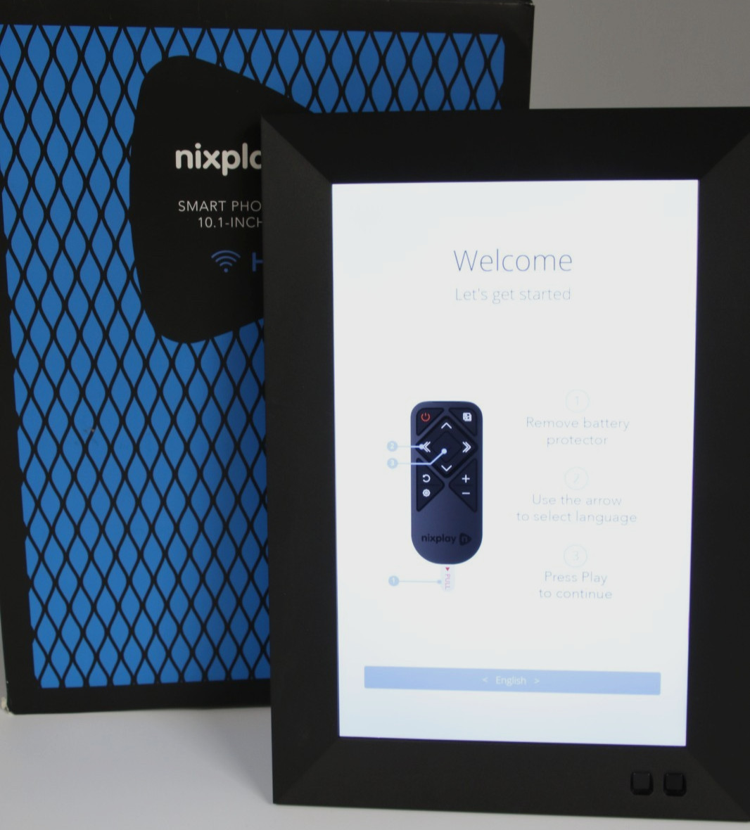 Nixplay 10.1 inch Smart Digital Photo Frame W10F- Black *READ*