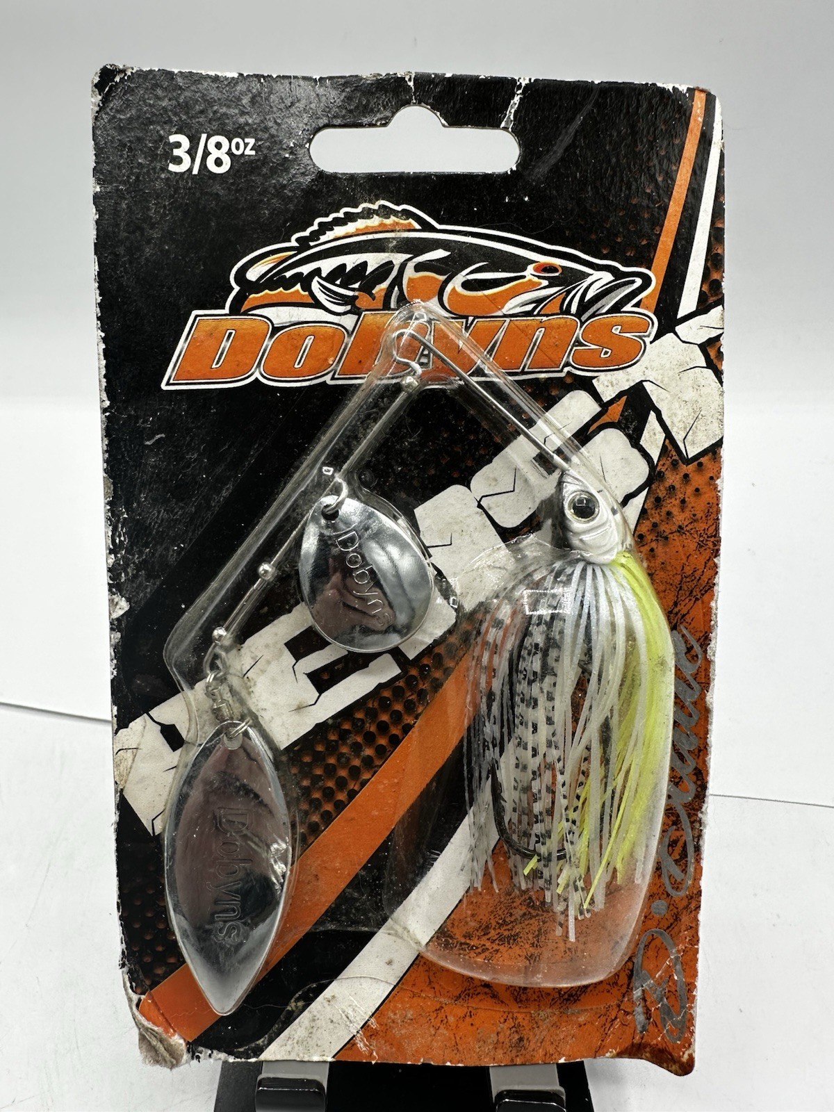 Dobyns D-Blade Beast Colorado/Willow Spinnerbaits Shad Clear Chartreuse