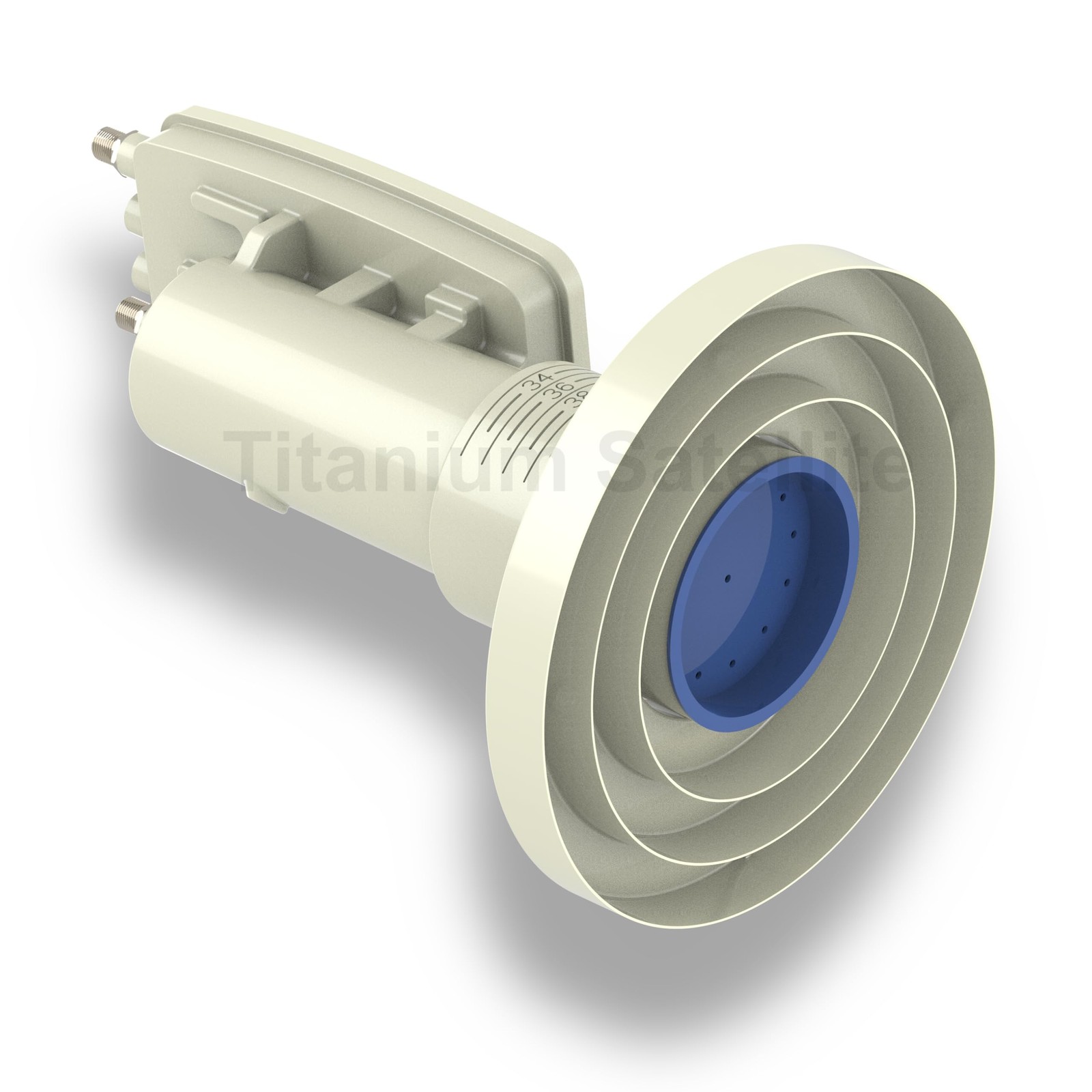 C-Band LNBF C240-5g Blue Interference Filter 4000-4200MHz Band Pass 2 Outputs