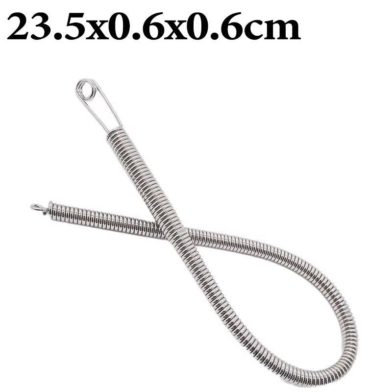 1/10Pcs Rope Threading Tool Bendable Spring Drawstring Threader Clip Drawstring 
