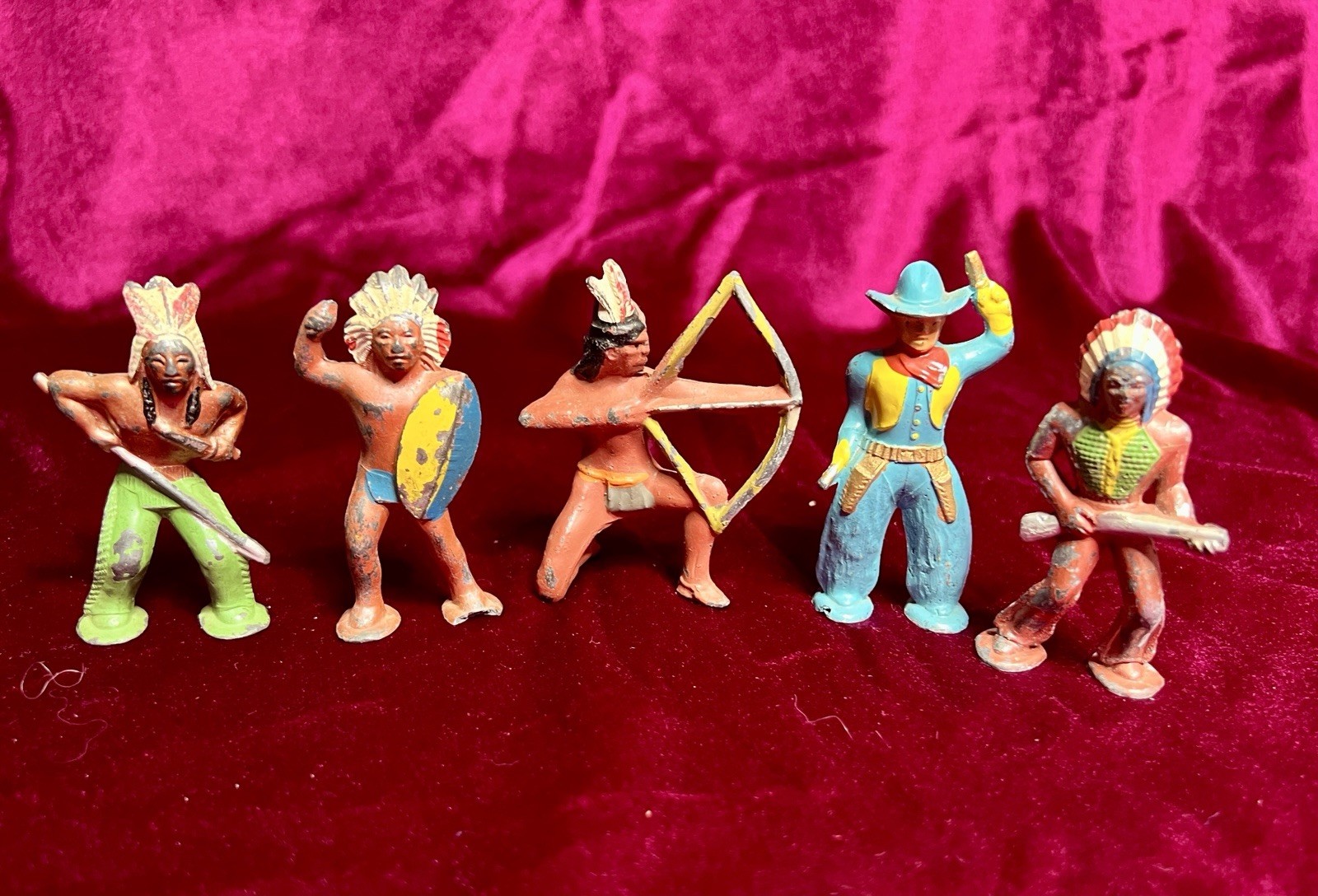 Lead Cowboy And Indians