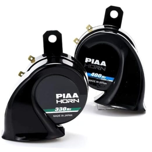  85115 Superior 112Db 330Hz and 400Hz Twin Tone Bass Horn, Black 